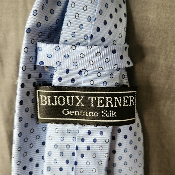 Vintage Bijoux Terner Silk Tie x2 - Picture 7 of 10